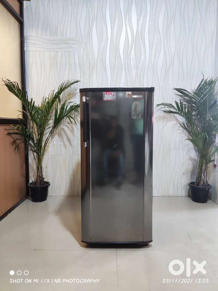 Samsung 5 Star Single Door Fridge, 190 litres , Silver Finish