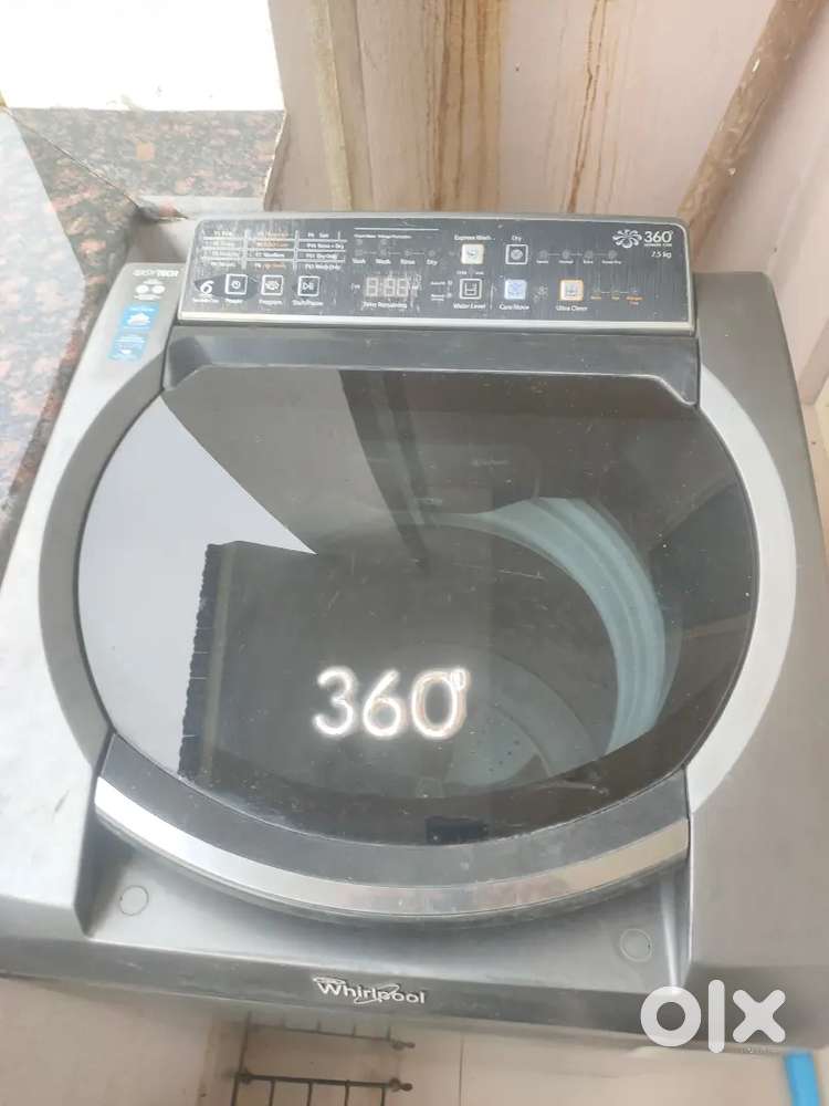 Whirlpool washing machine 7.5Kg fully automated
