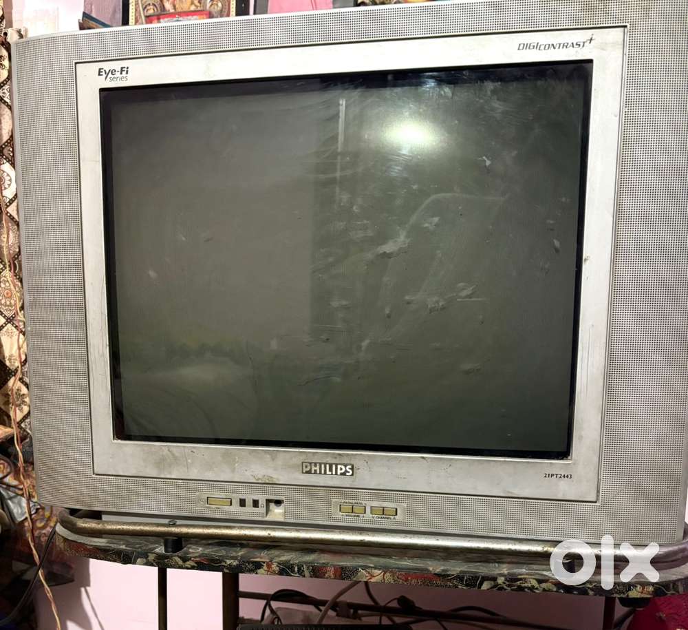 Philips Eye-Fi Series 21PT443 DigiContrast+ CRT TV – Good Condition