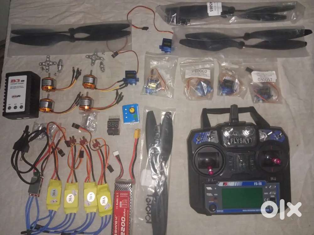 Drone moter esc controller battery charger etc all partc