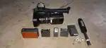 Panasonic avvecam video camera AG- AC90