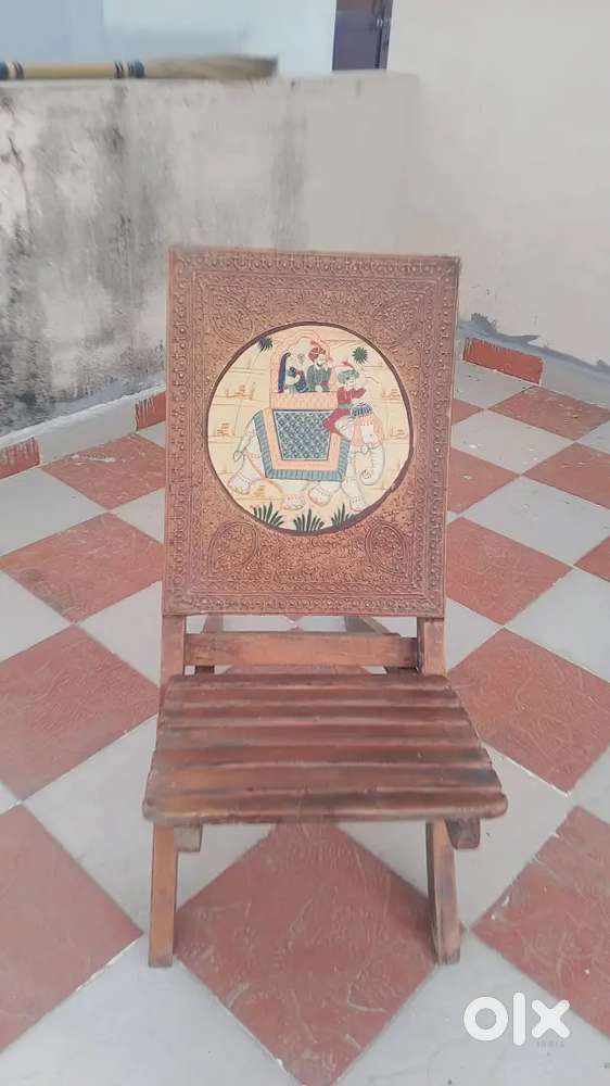 Wooden chair ##traditional##unique 4 piece in only ₹1500