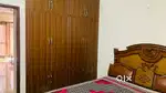 Independent 2 room fully furnished 2 bed almirah fan light AC fridge i
