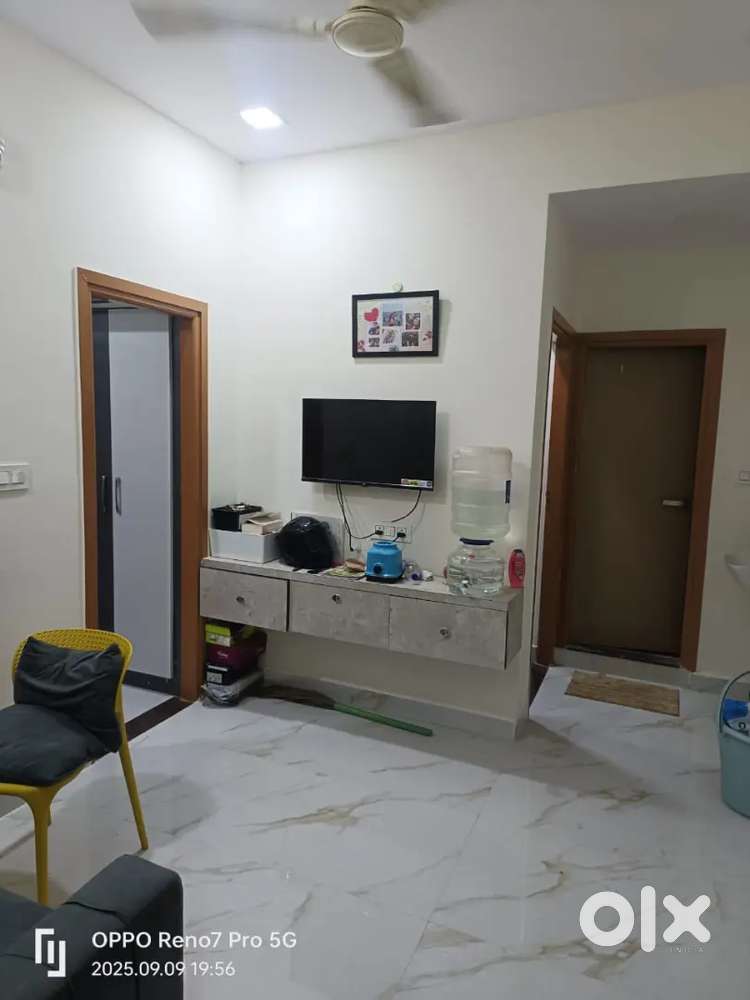 1 BHK fully furnished flat for rent in Madhapur Ayyappa Society