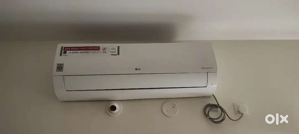 LG 1.5 Ton 5 Star Split Dual 
Inverter AC - White