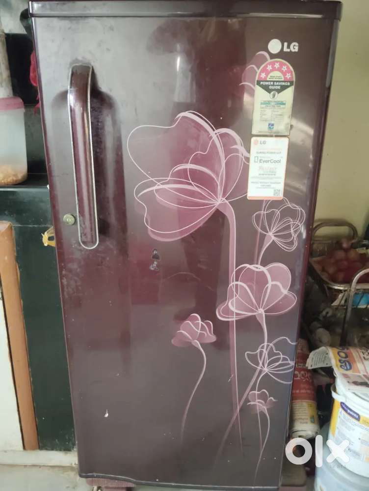 LG single door fridge 180 liters 5 star rating for sale