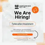 TELECALLER / ASSISTANT ONLY FEMALE