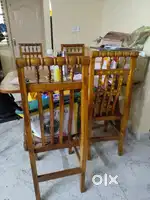 4 seater sheesham wood dining set