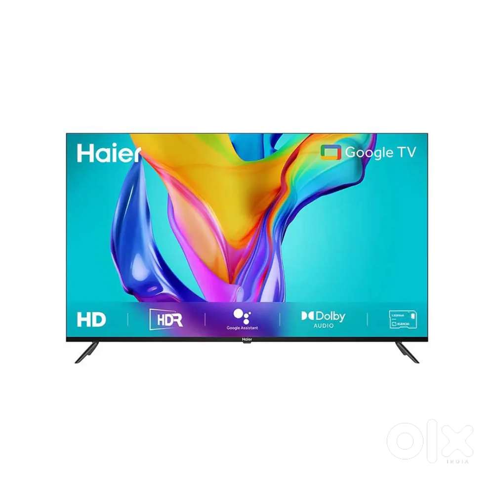 Haier google smart tv with top features Delivery fitting free