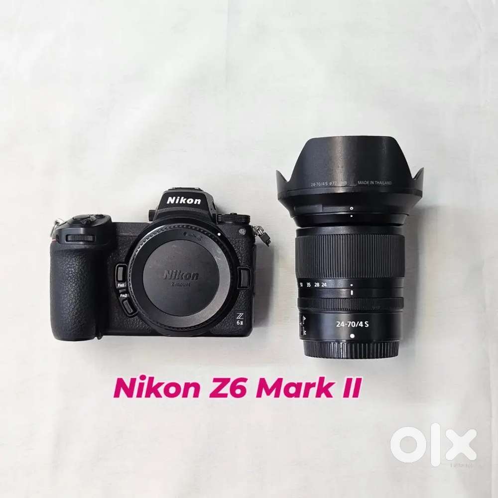 Nikon Z6 II Mirrorless Camera with 24-70mm Lens 24.5MP 4K UHD Video