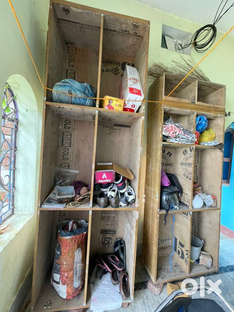 Wooden shelf