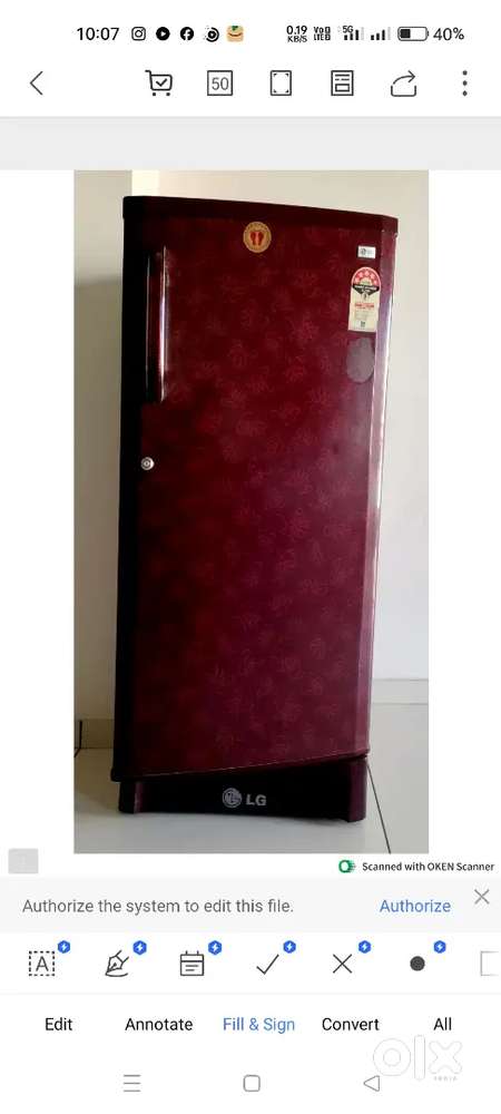 LG  REFRIGARATOR