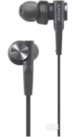 Sony MDR-XB55 Extra-Bass in-Ear Headphones Without Mic(Black)