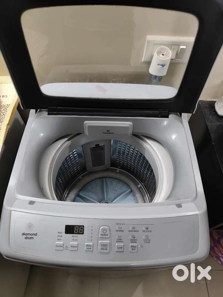 Samsung 7 kg, Fully-Automatic Top Load Washing Machine Diamond Drum