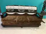 3+1+1 Sofa wooden