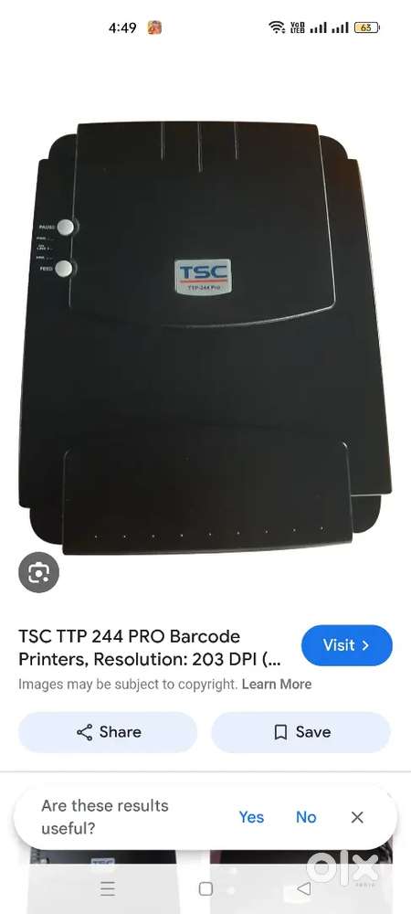 THARMAL BAR CODE PRINTER
