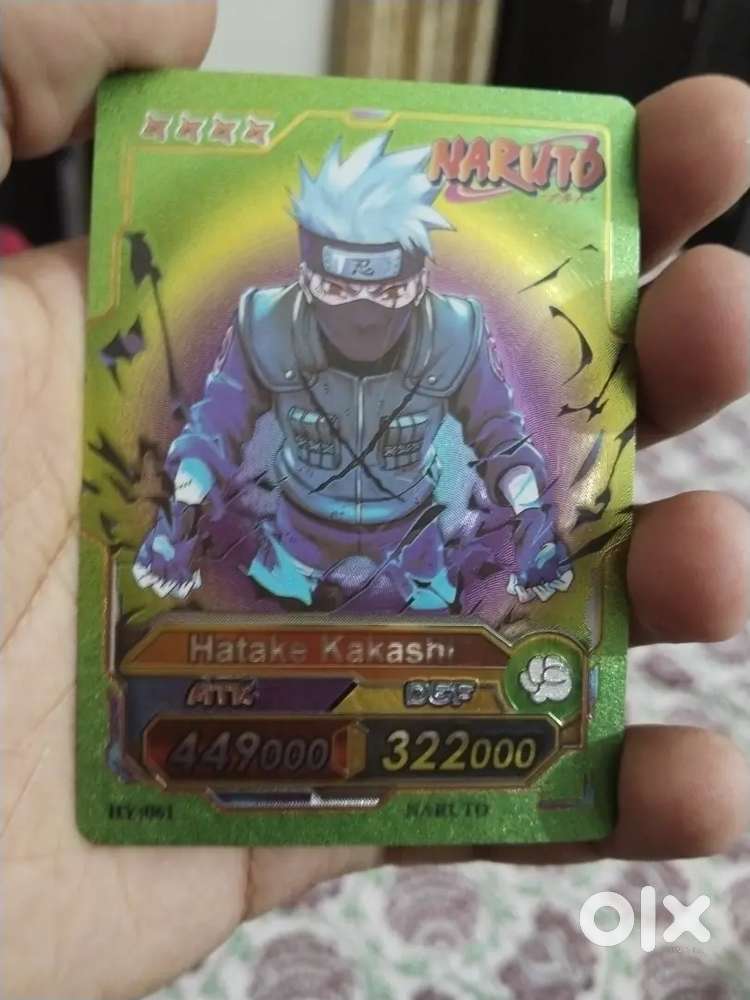 Naruto Rear Cards
