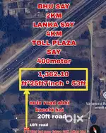 Baundry plot 150meter from highway
