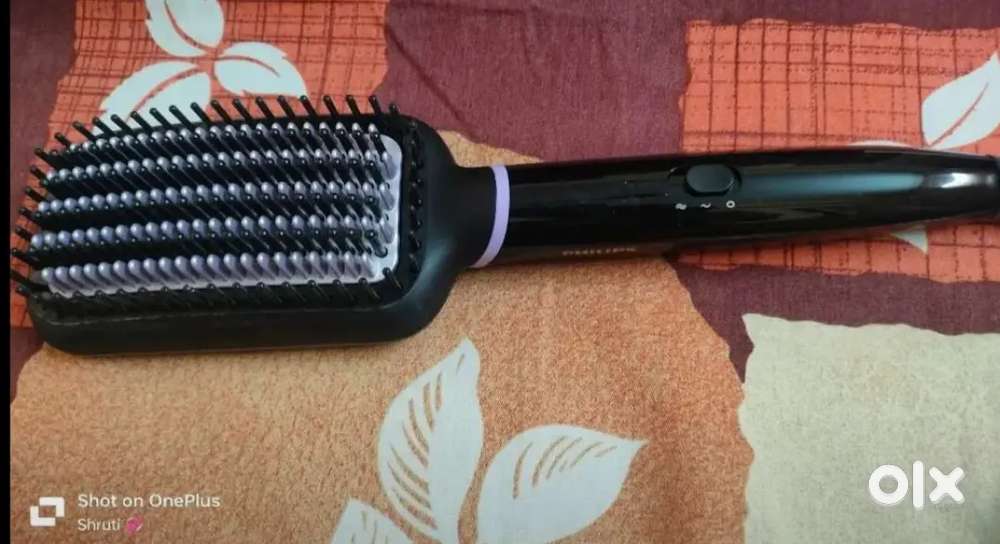 Philips hair straightener brush