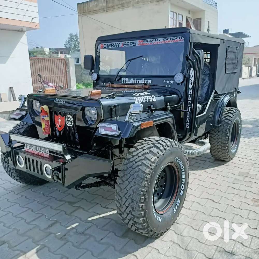 Willy Jeep modified by Bombay jeeps Open Jeep Mahindra Jeep modified