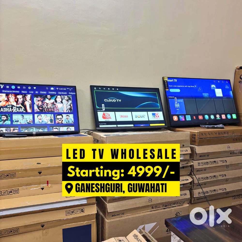 SMART TV WHOLESALE, GUWAHATI, 2YEARS WARRENTY