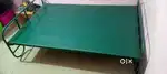Double steel cot