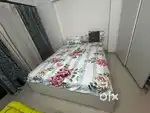 Ikea double bed with ortho mattress for immediate sell