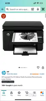 Hp 126nw box pack limted stock