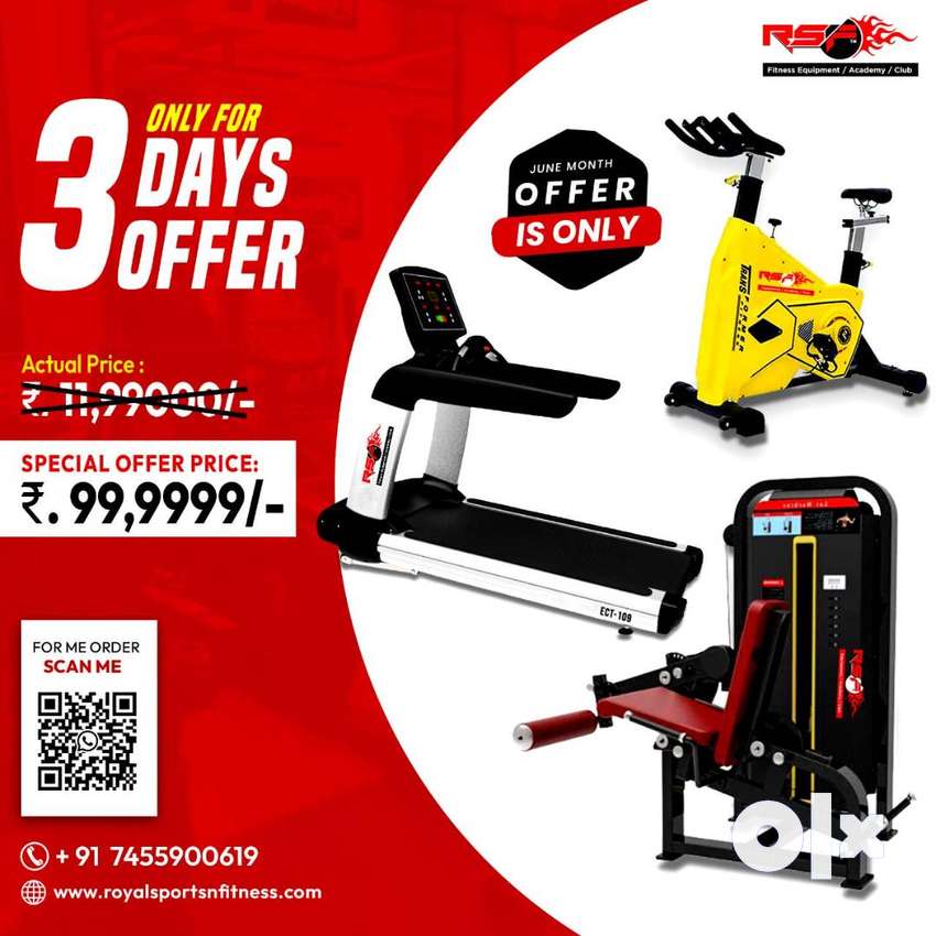 Gym equipment fully commercial Importers