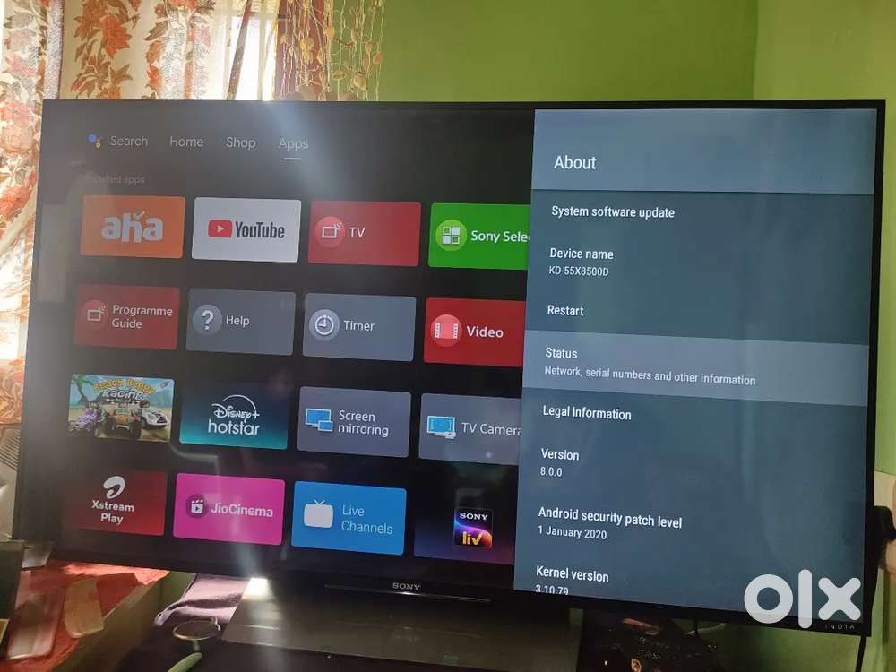 Sony Bravia 139 cm 55 inch ultra hd 4k led smart tv