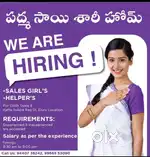 Helpers & sales girls