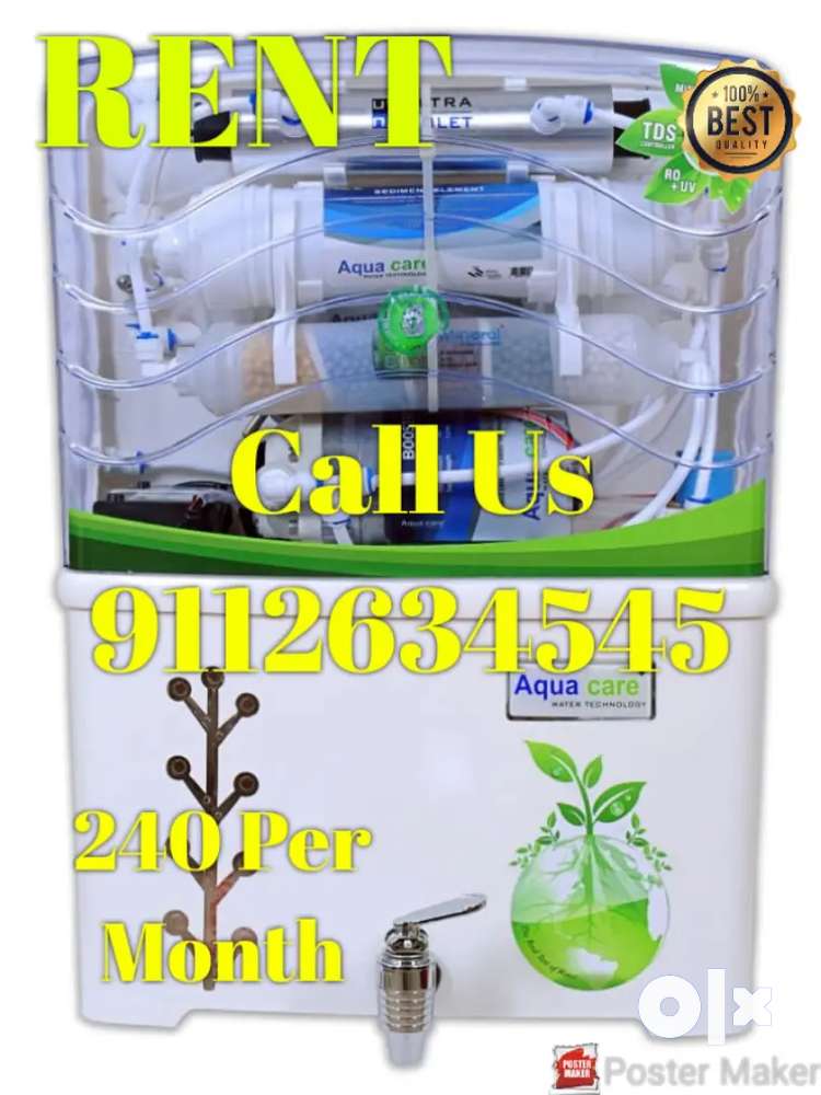WATER PURIFIER ON RENT