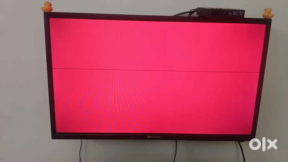 Tv service door steps LED TV