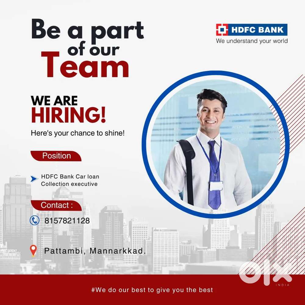 Hdfc car loan collection location mannarkkad or pattambi