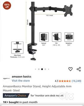 Monitor arm
