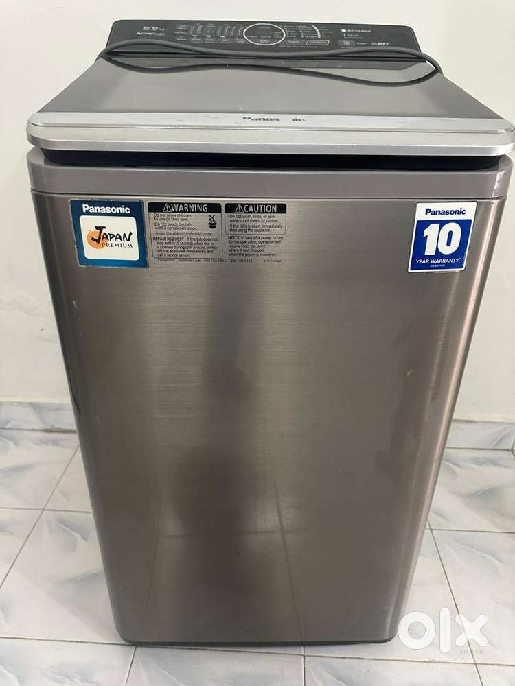 Top-load washing machine 	•	6.5 kg capacity