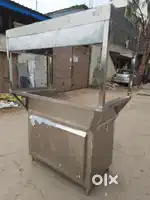stainless steel tea stall Or counter (Brand-New) condition For Sale