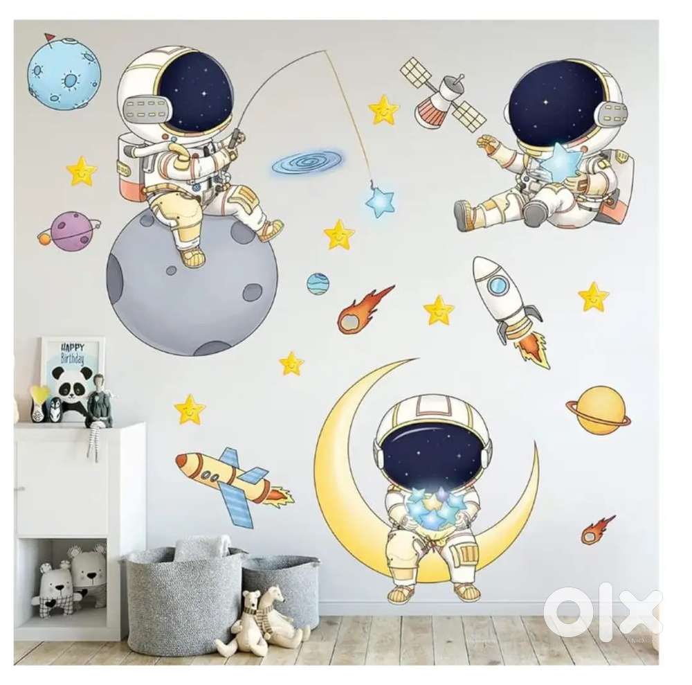 3D customised wallpaper installation