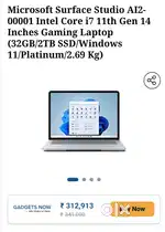 Microsoft Surface Studio i7 32GB 2TB Nvidia