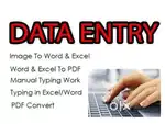 Work from home - Data Entry work
