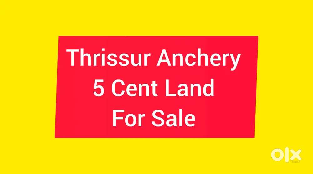 Thrissur Anchery 5 Cent Land For Sale Residential Area
