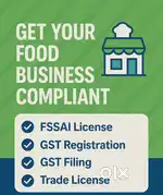 FSSAI & GST Registration for Restaurant/Cloud Kitchen – Fast Service