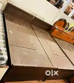 Double bed with  box at minimum prize