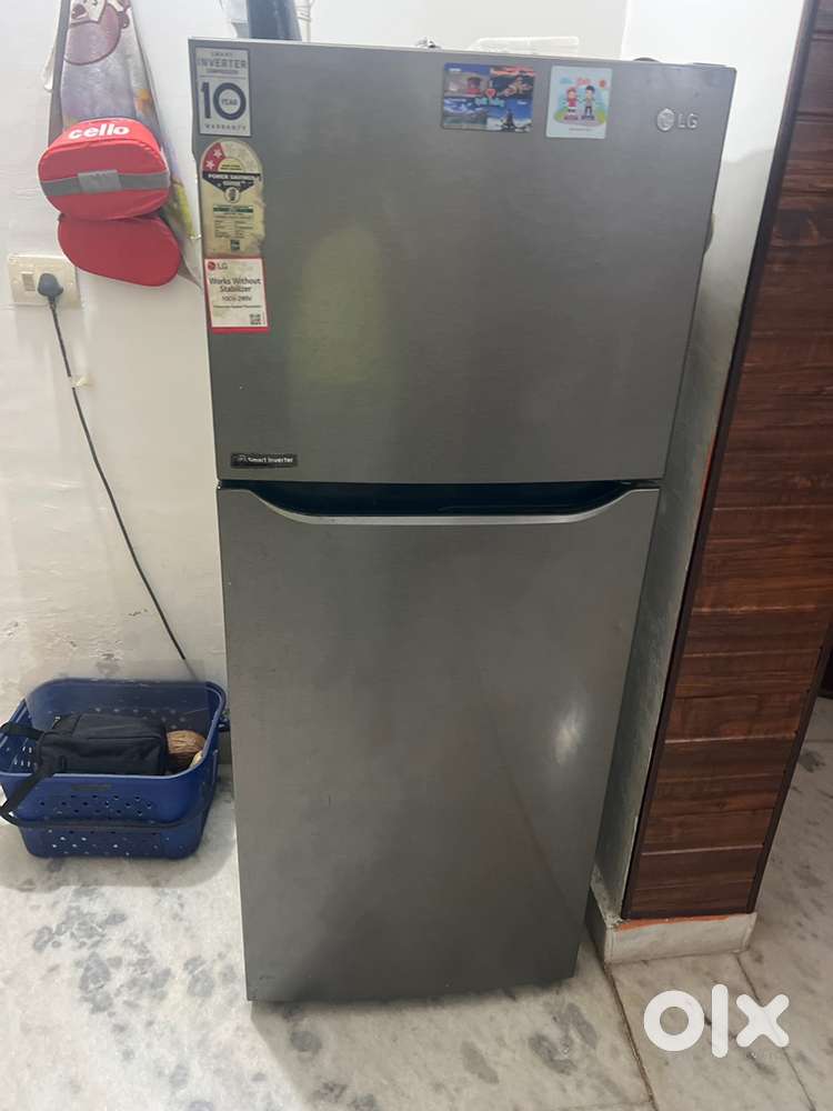Double door lg fridge new condition
