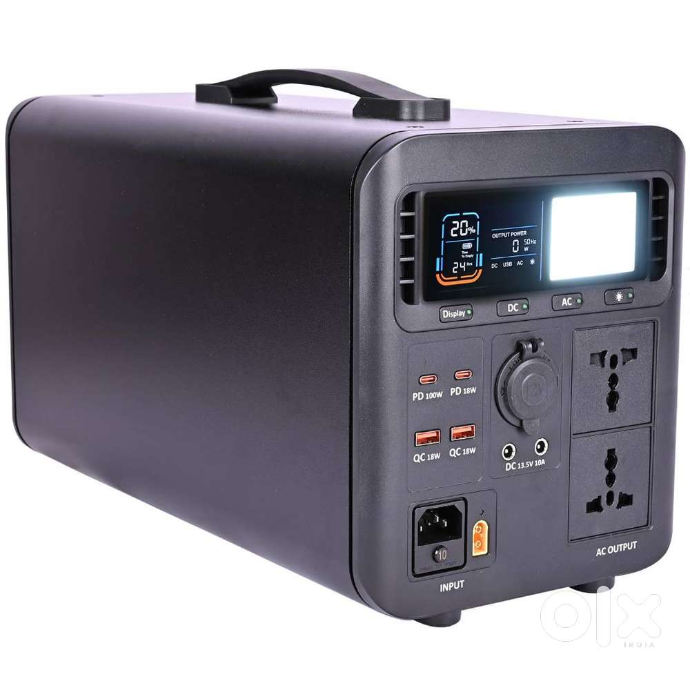 GIGAWATTS K700 Portable Power Station LiFePo4 Battery 700W AC USB & Ty