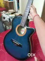 Signature swmi acoustic guitar with rosw wooden freat board