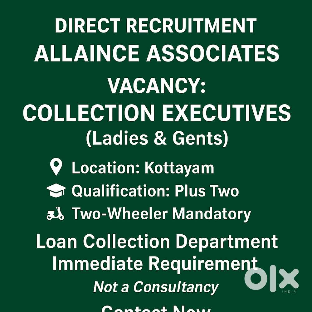 COLLECTION EXECUTIVES - KOTTAYAM