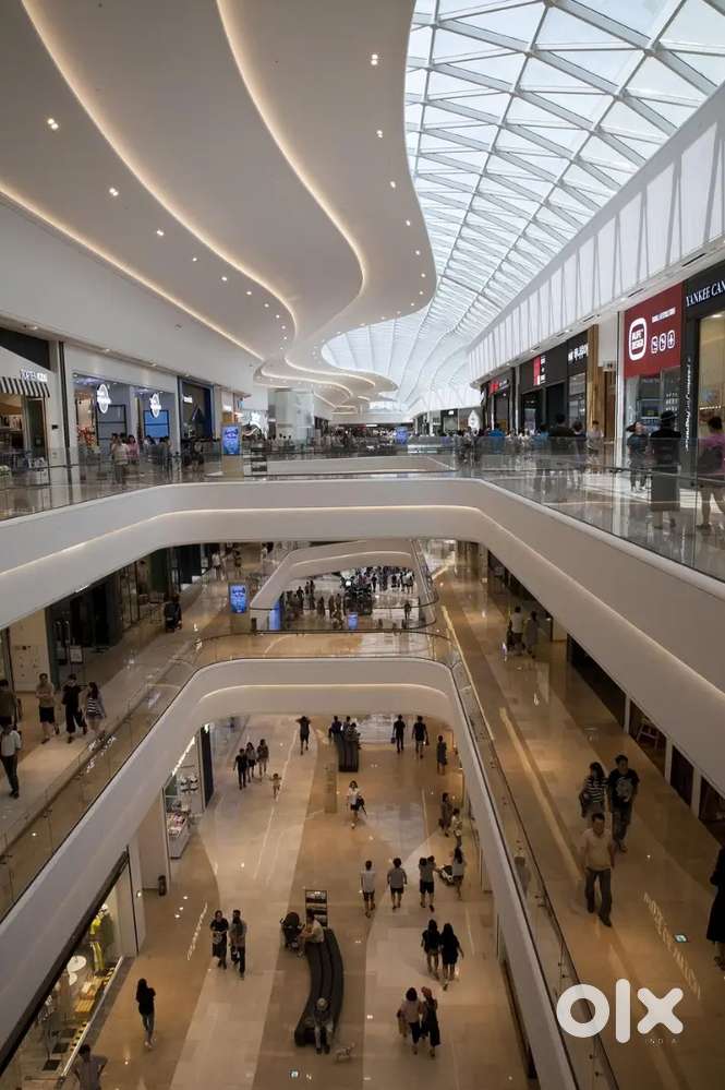 शॉपिंग मॉल में बहुत सारे लड़के और लड़की की हो सकता है अलग-अलग प्रोफाइल