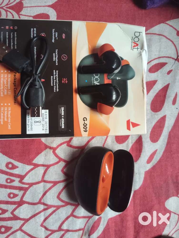 3 Day old BOAT earphone trading a headset