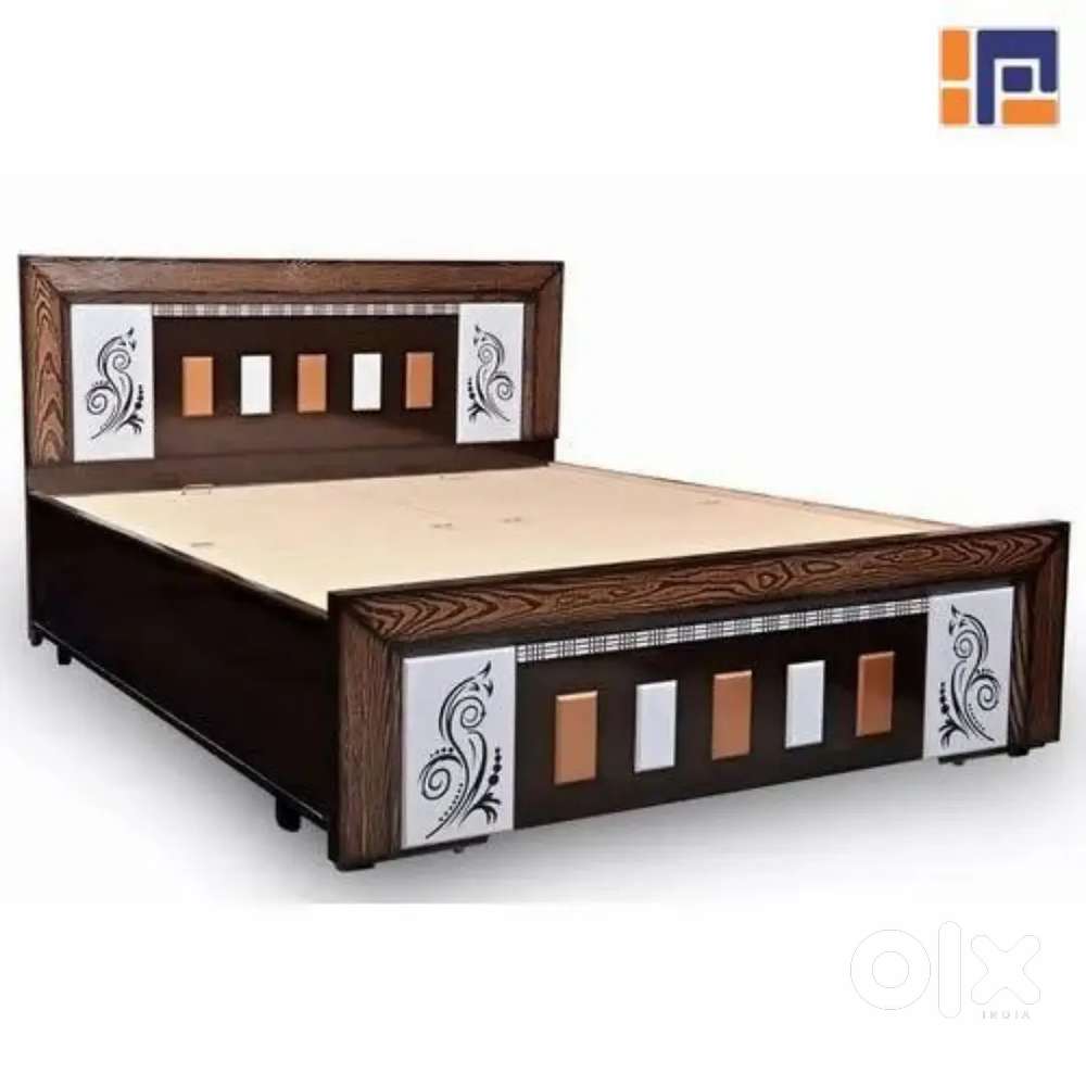 Today bigg sale buy new double bed with box 7150 EMI Available